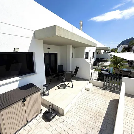 아파트 Charming With Panoramic Rooftop Terrace
